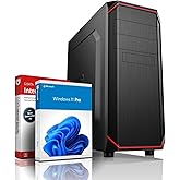 shinobee Gaming PC AMD Ryzen 5 3500X 6 Cores 4.10GHz - Geforce RTX 3050 6GB - Windows 11-16 GB DDR4-512 GB NVME SSD - WLAN - Gamer PC Computer Gaming Computer - #8097