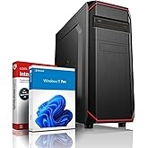 AMD Quad Multimedia PC Athlon X4 950 Quad Core, 3.8 GHz - 16GB GDDR4-512GB SSD - Geforce GT 1030 2GB - RGB Gaming - USB 3.0 - LAN - Win11 Pro - WLAN - MS Office - 7488